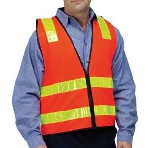 No Brand Hi-Vis Safety Vest (Zip Up) Clothing & Safety 3 No Brand Hi-Vis Safety Vest (Zip Up) Clothing & Safety
