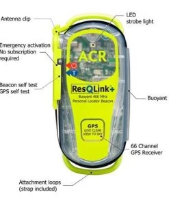 Arbormaster Arborist Gear ACR ResQLink Standard PLB With Floatation 13 Arbormaster Arborist Gear ACR ResQLink Standard PLB With Floatation