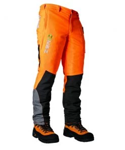 Clogger Zero Chainsaw Trousers - Orange