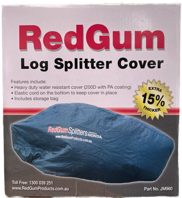 RedGum Products RedGum Logsplitter Dust Cover Logsplitter Accessories 4 RedGum Products RedGum Logsplitter Dust Cover Logsplitter Accessories