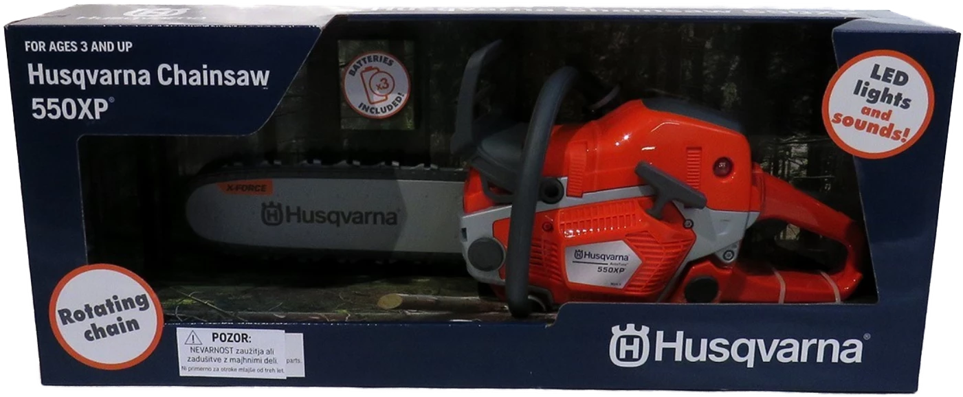 Husqvarna 550XP Toy Chainsaw 4 Husqvarna 550XP Toy Chainsaw
