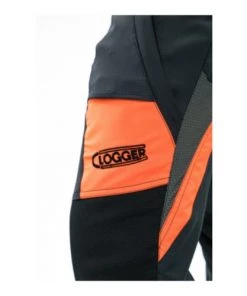 Clothing & Safety Clogger - Orange Flash