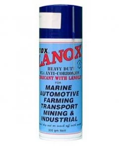 Lanox Anti-Corrosion Spray Lubricant Power Equipment