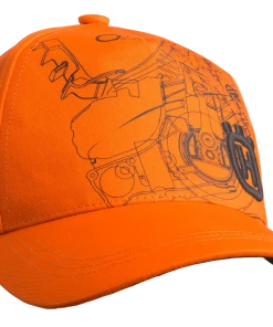 Leisurewear Husqvarna Xplorer Cap - Pioneer Saw Orange