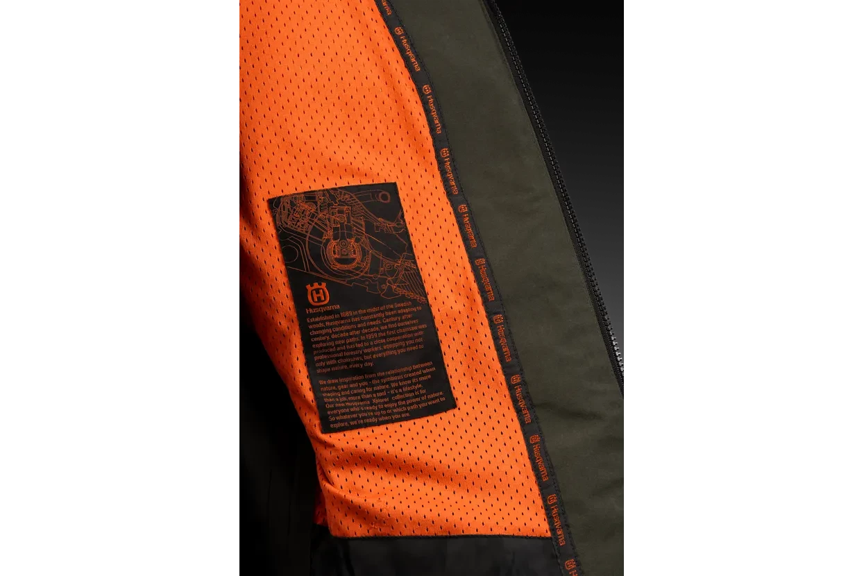 Leisurewear Husqvarna Xplorer Shell Jacket - Men (Forest Green) 5 Leisurewear Husqvarna Xplorer Shell Jacket - Men (Forest Green)